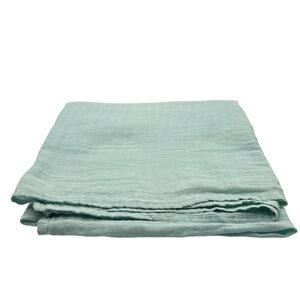 Cloud Island 100% Cotton Super Soft Green Swaddle Baby Blanket